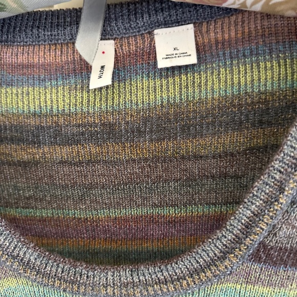 MOTH SCOOP NECK TUNIC TOP IN "NECCO" FLAVORS!-EUC/XL - Picture 3 of 9